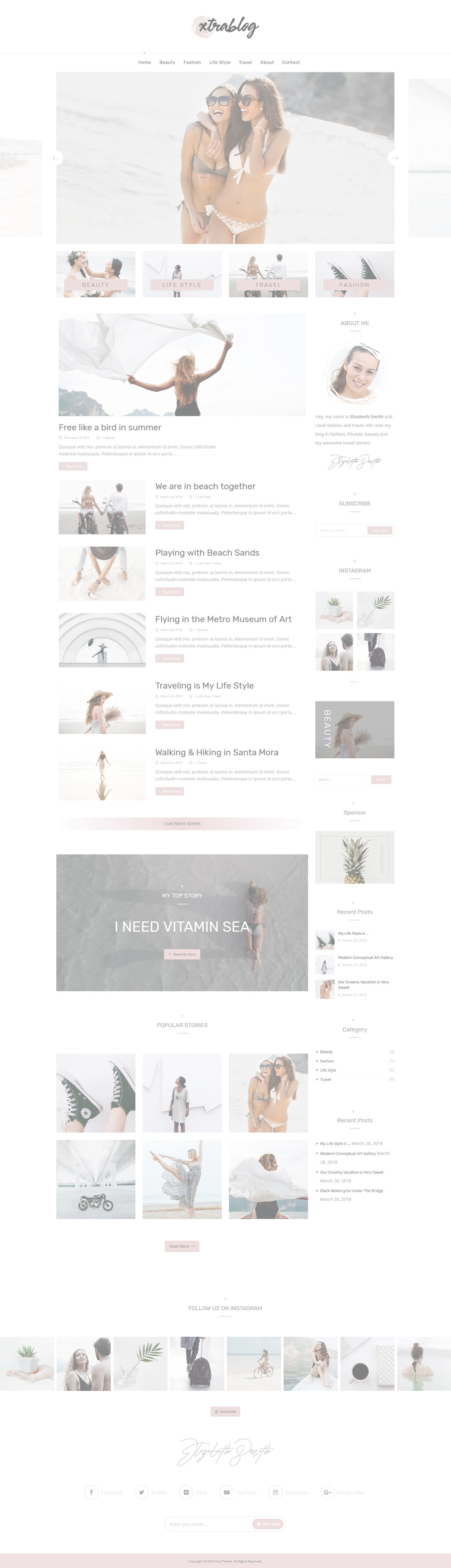 Personal blog eg Personal blog eg