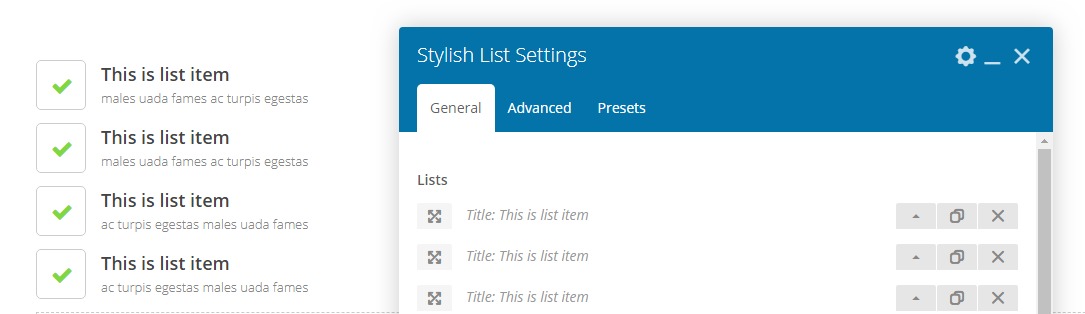 Stylish_list Stylish_list