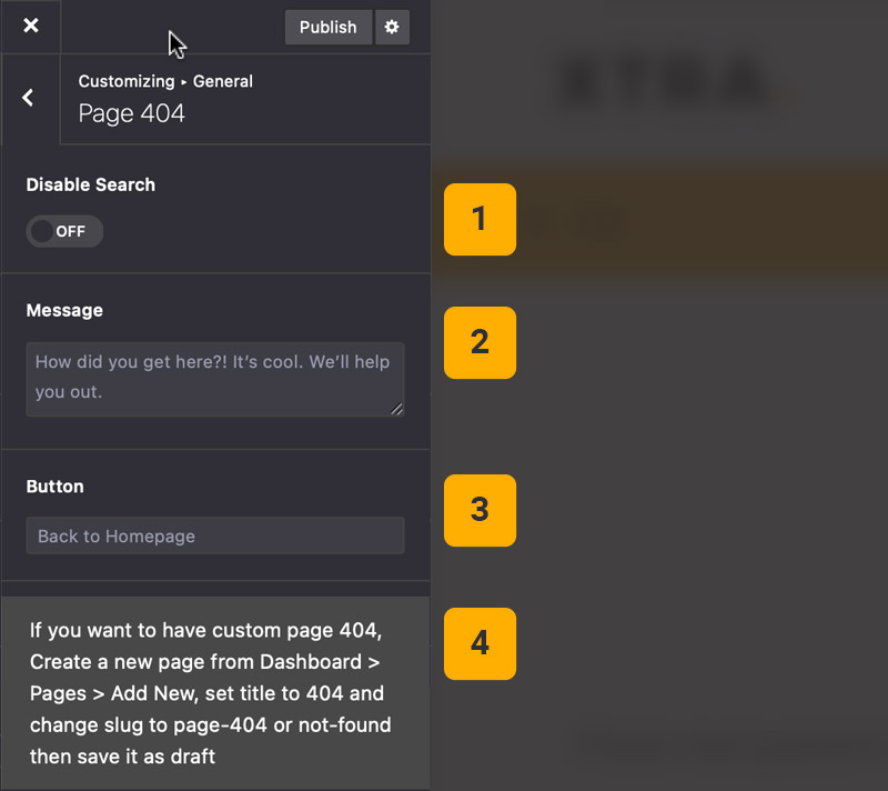 Theme options 404 Theme options 404