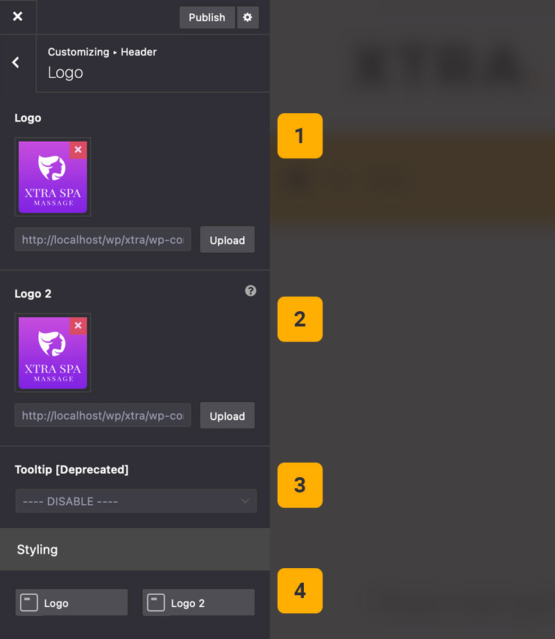 Theme options logo Theme options logo