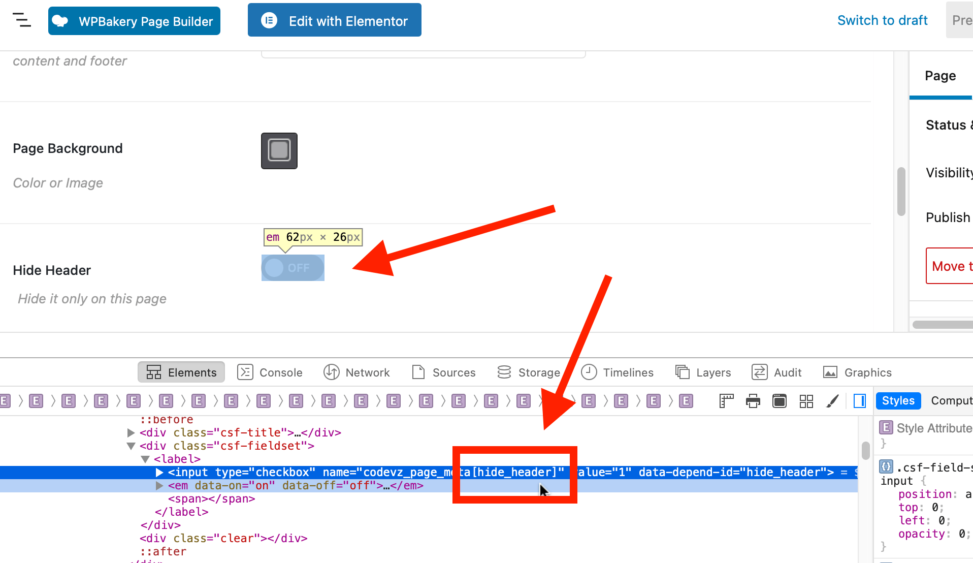 How to find page meta key settings min How to find page meta key settings min