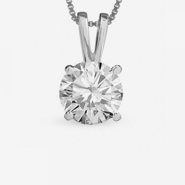 Big Round Diamond Necklace