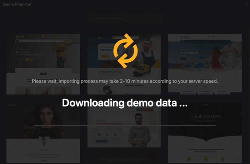 Demo importer Demo importer